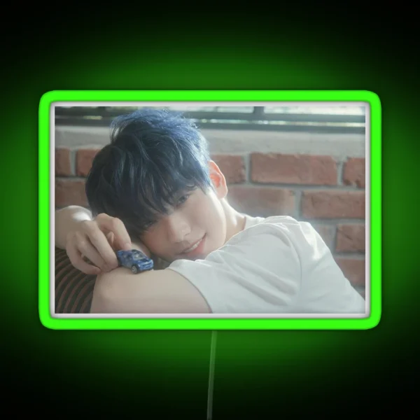 SOOBIN KNIGHT TXT RGB Neon Sign