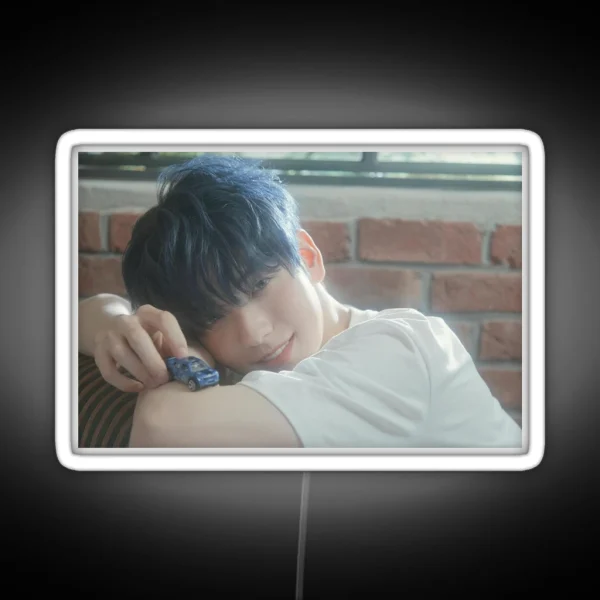 SOOBIN KNIGHT TXT RGB Neon Sign