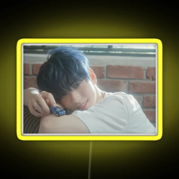 SOOBIN KNIGHT TXT RGB Neon Sign