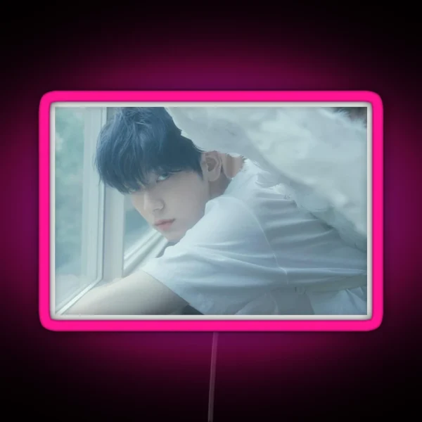 SOOBIN KNIGHT TXT RGB Neon Sign