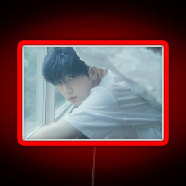 SOOBIN KNIGHT TXT RGB Neon Sign