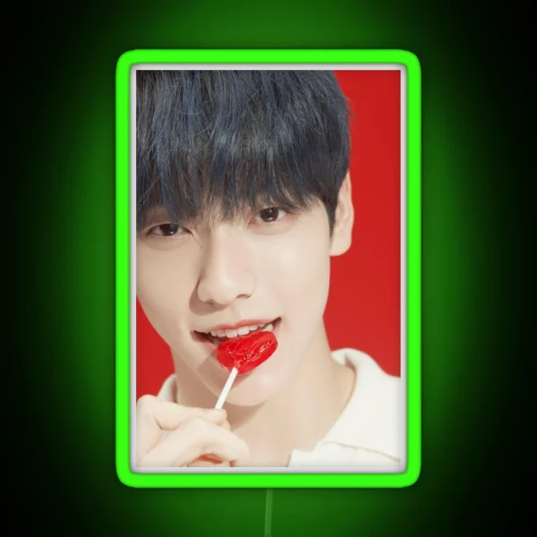 SOOBIN TXT RGB Neon Sign
