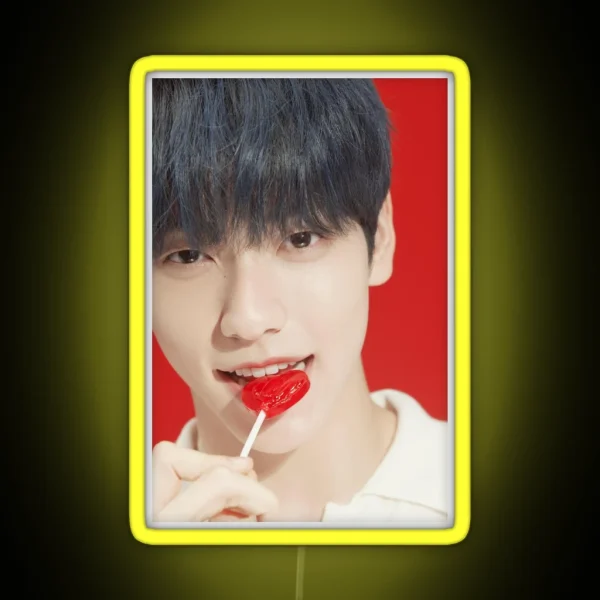 SOOBIN TXT RGB Neon Sign