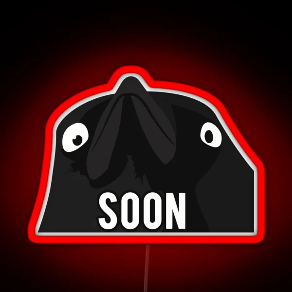 Soon Crow Meme RGB Neon Sign