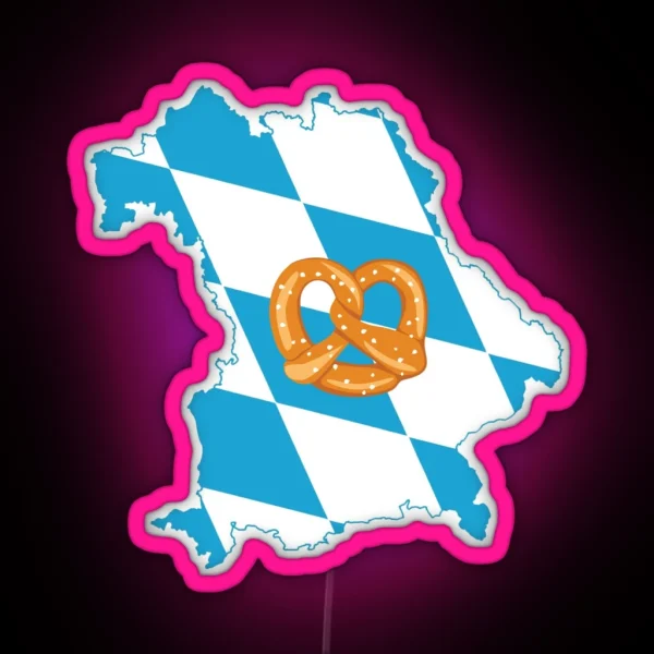 Soon It Will Be Wiesn Time With Delicious RGB Neon Sign