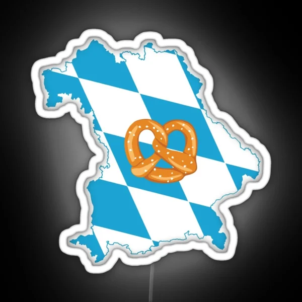Soon It Will Be Wiesn Time With Delicious RGB Neon Sign