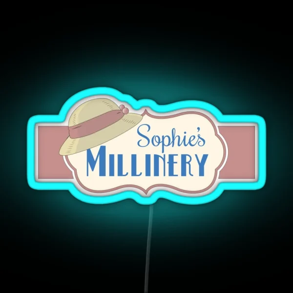 Sophie S Millinery RGB Neon Sign