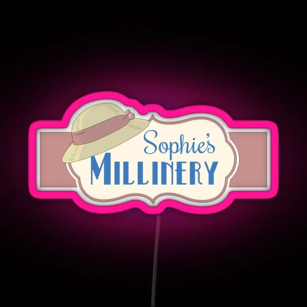Sophie S Millinery RGB Neon Sign