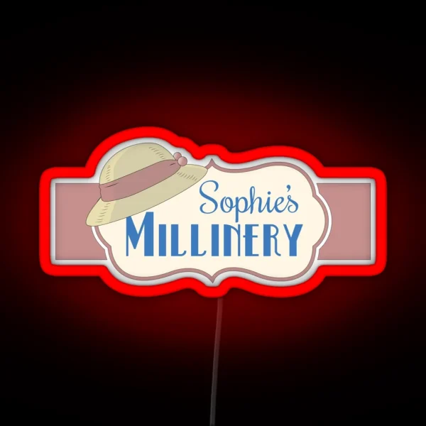 Sophie S Millinery RGB Neon Sign