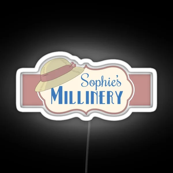 Sophie S Millinery RGB Neon Sign