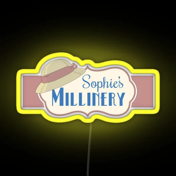 Sophie S Millinery RGB Neon Sign