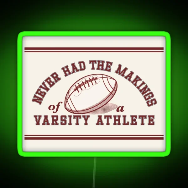 Sopranos Never Had The Makings Of A Varsity RGB Neon Sign