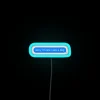 RGB Neon Sign with Late Dog Sighting