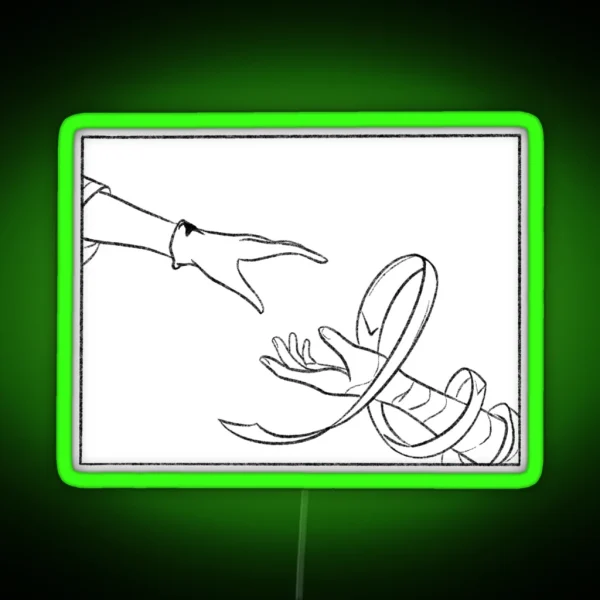 Soukoku Hands RGB Neon Sign