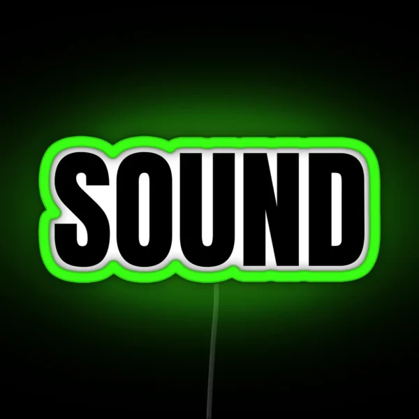 Sound RGB Neon Sign