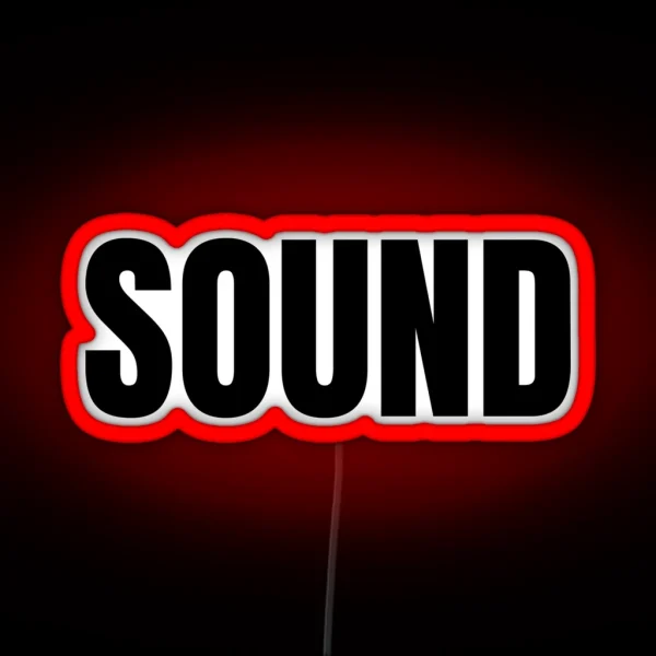 Sound RGB Neon Sign