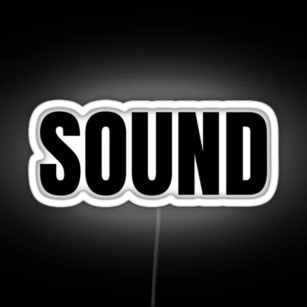 Sound RGB Neon Sign