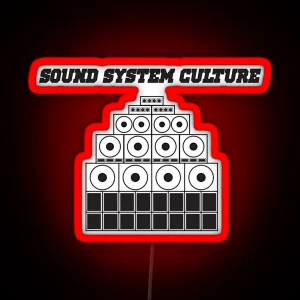 Sound System Culture RGB Neon Sign