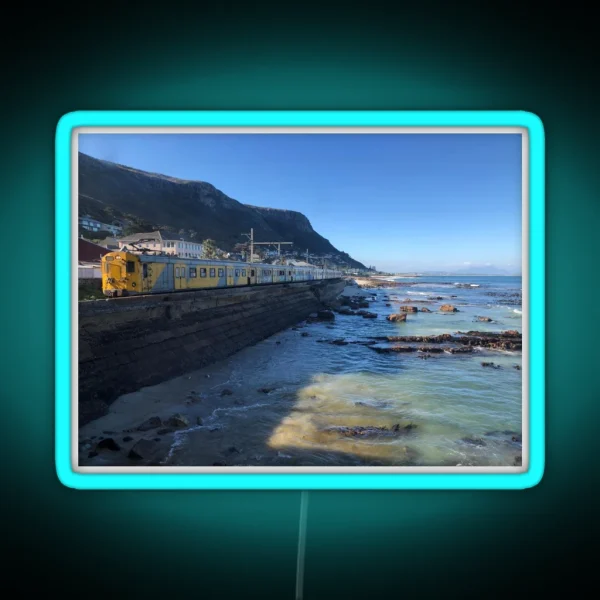 South African Train RGB Neon Sign