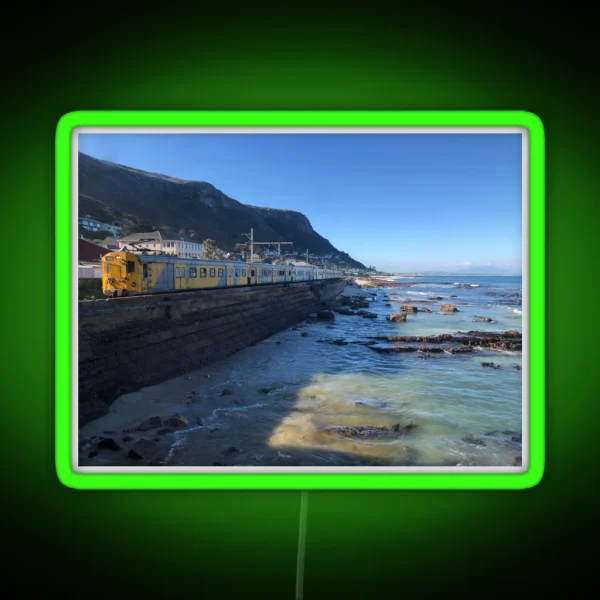 South African Train RGB Neon Sign