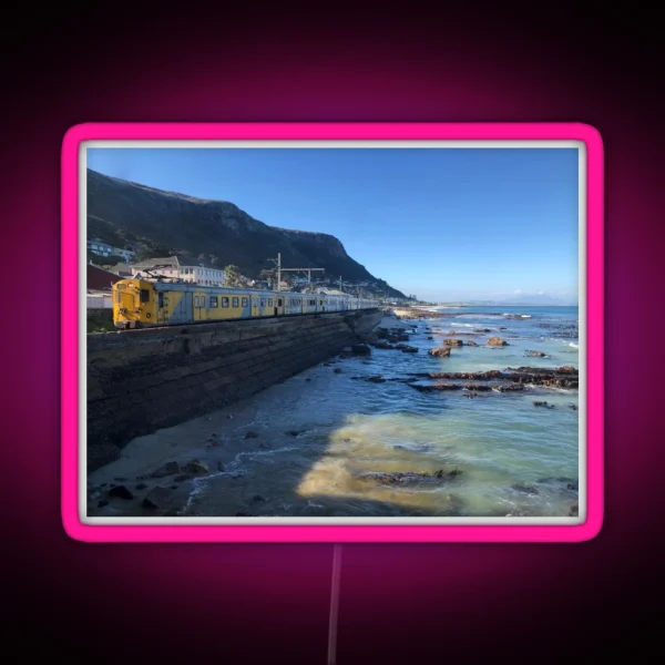 South African Train RGB Neon Sign
