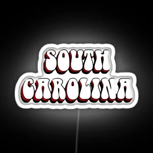 South Carolina RGB Neon Sign