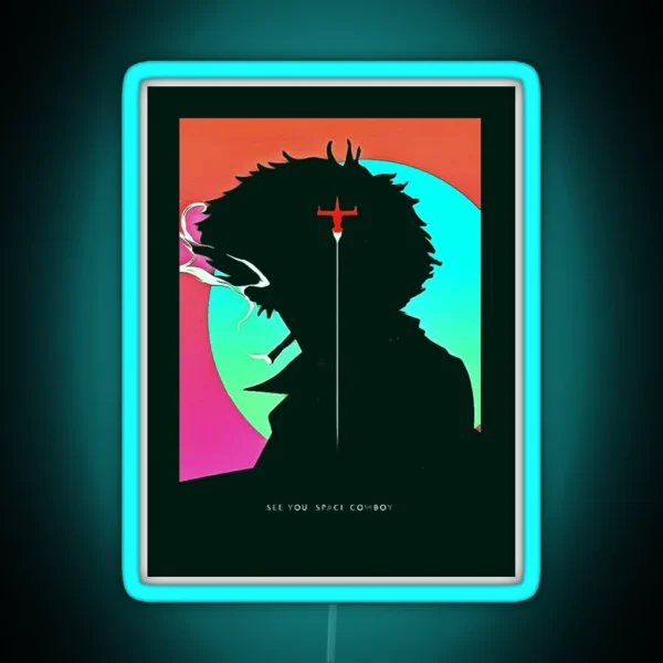 Space Cowboy RGB Neon Sign