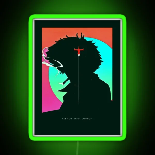Space Cowboy RGB Neon Sign