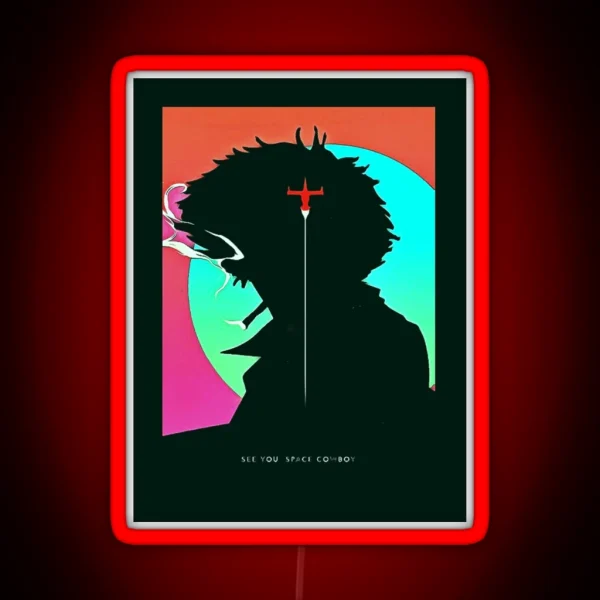 Space Cowboy RGB Neon Sign