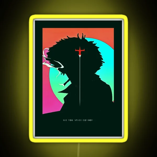 Space Cowboy RGB Neon Sign