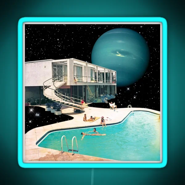 Space Home RGB Neon Sign