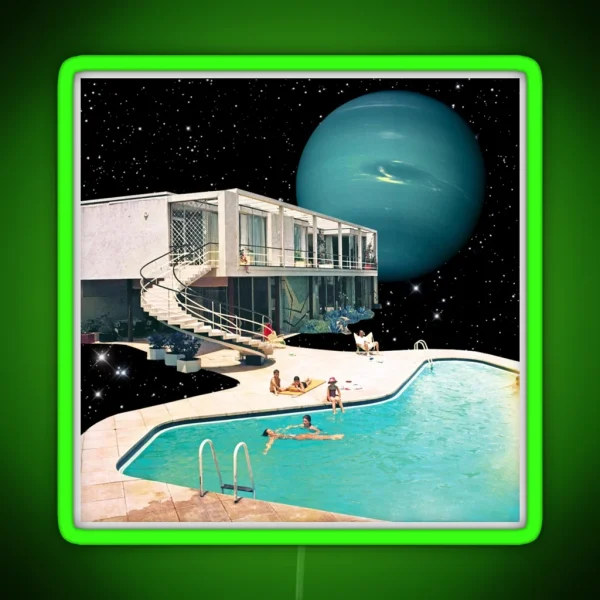 Space Home RGB Neon Sign