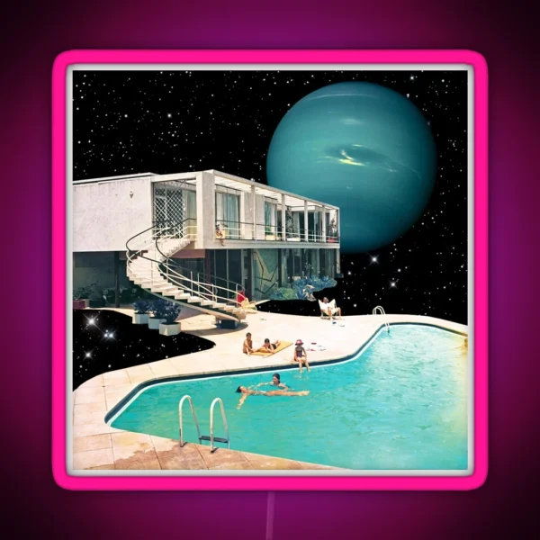 Space Home RGB Neon Sign