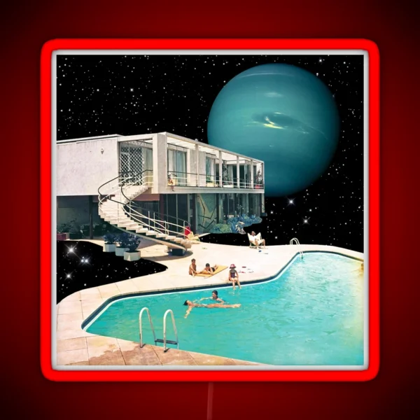 Space Home RGB Neon Sign