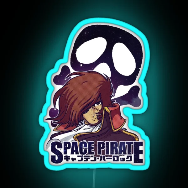 Space Pirate 04 RGB Neon Sign