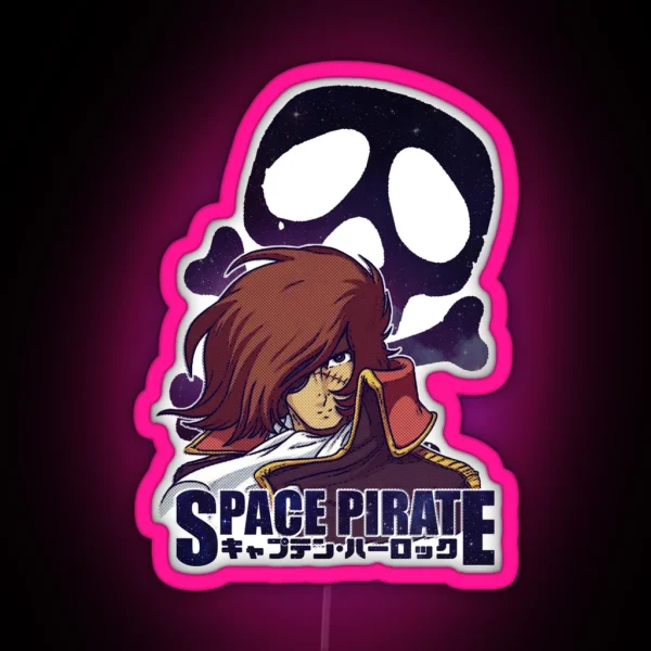 Space Pirate 04 RGB Neon Sign