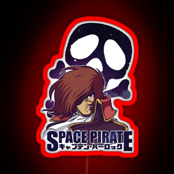 Space Pirate 04 RGB Neon Sign