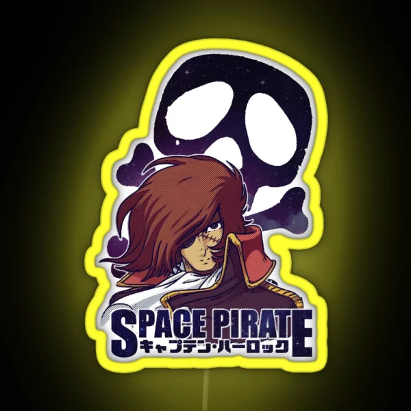 Space Pirate 04 RGB Neon Sign