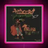 Space pirate Captain Harlock's RGB neon sign in a pink hue