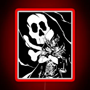 Space Pirate Captain Harlock RGB Neon Sign