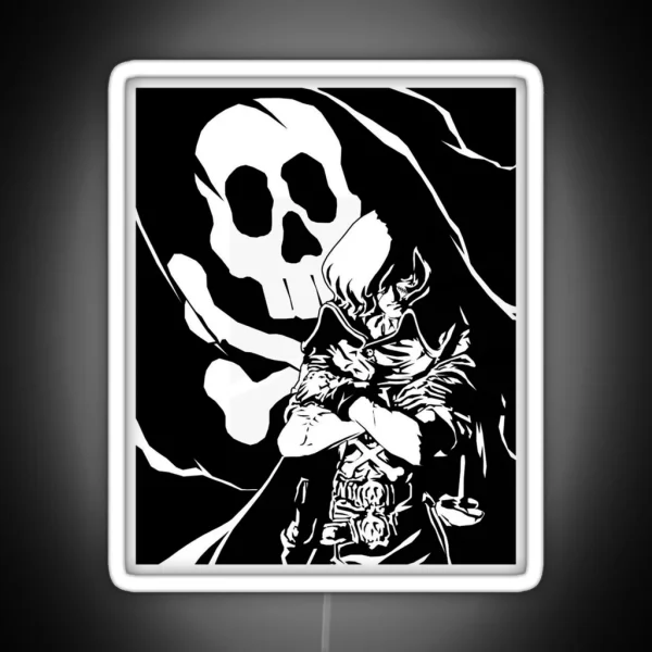 Space Pirate Captain Harlock RGB Neon Sign