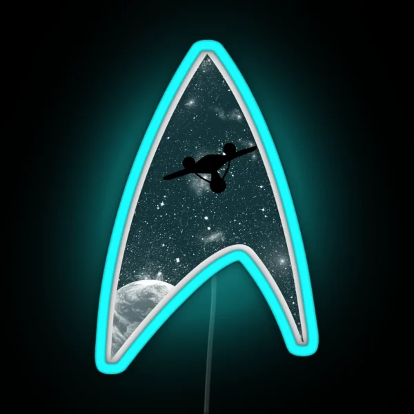 Space The Final Frontier RGB Neon Sign