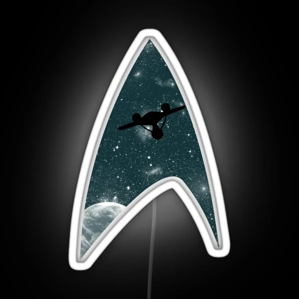 Space The Final Frontier RGB Neon Sign