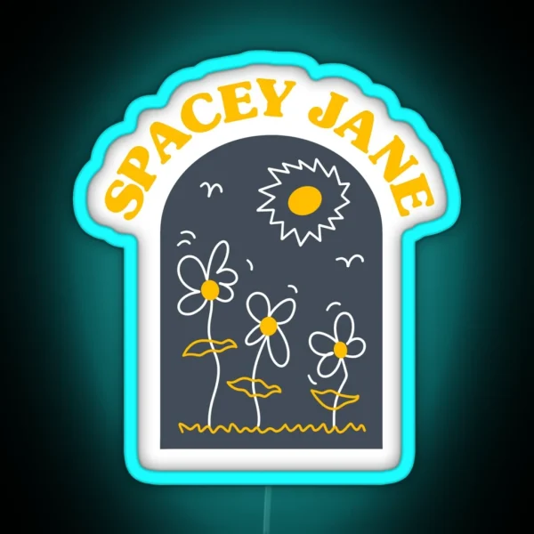 Spacey Jane RGB Neon Sign