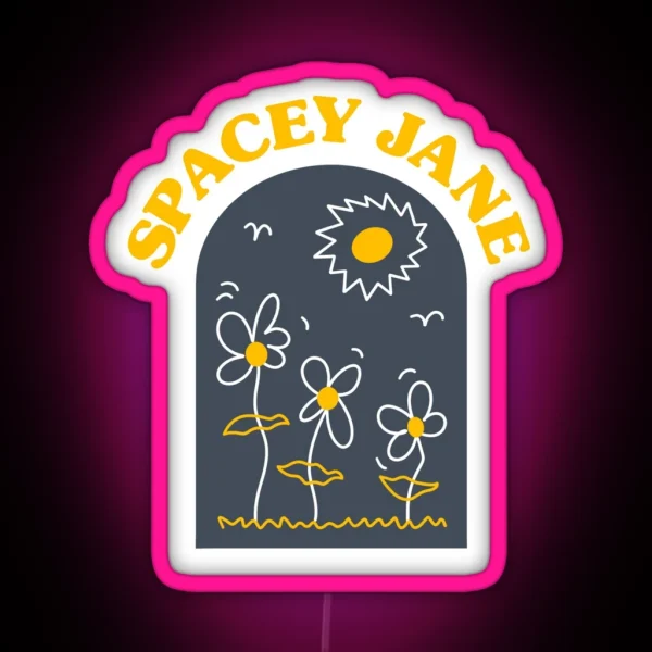 Spacey Jane RGB Neon Sign