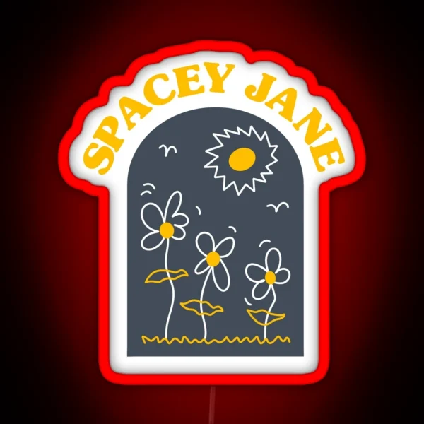Spacey Jane RGB Neon Sign