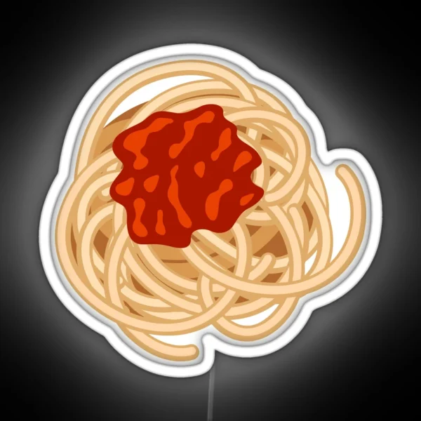 Spaghetti RGB Neon Sign