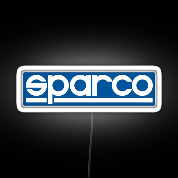Sparco Logo RGB Neon Sign