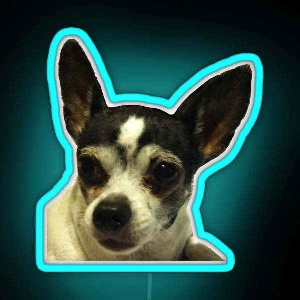 Sparky The Chihuahua RGB Neon Sign
