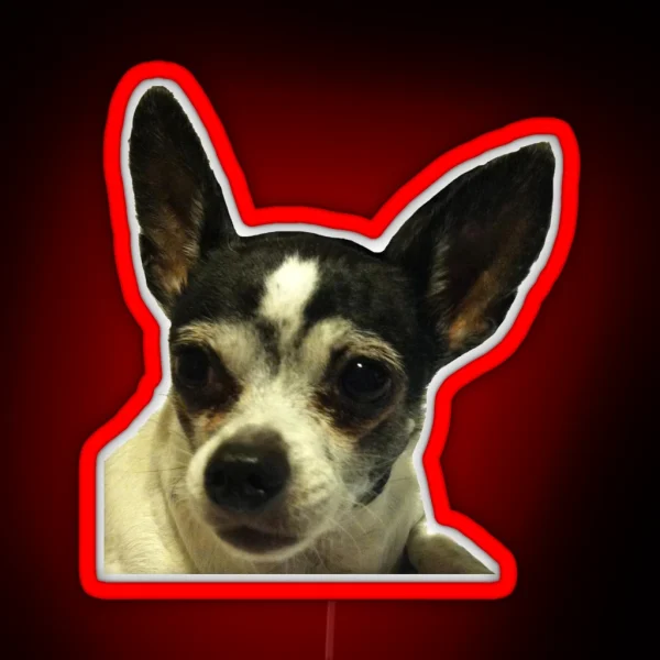Sparky The Chihuahua RGB Neon Sign